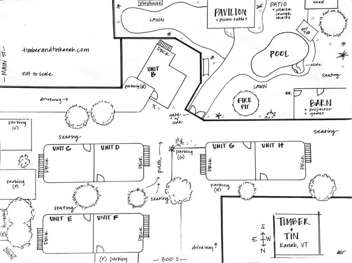 Timber & Tin F 2Bed 2Bath W Pool & Rooftop Deck كاناب المظهر الخارجي الصورة